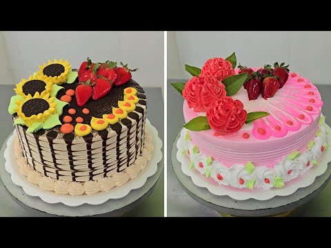 Así utilizo oreo molido y chocolate para decorar mis pasteles de fresas