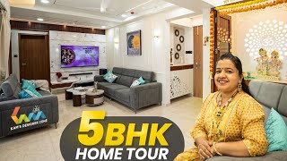 5BHK Home Tour @Vision Aristo Ravet | Best Interior Designer in Pune| PCMC | Kams Designer Zone