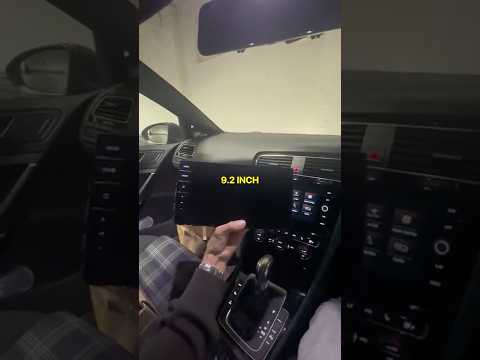 UPGRADING to the BIGGEST OEM SCREEN for my GOLF MK7