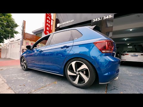 COMPREI um Polo GTS 1.4 Turbo STAGE 3 e já Rebaixei ele!