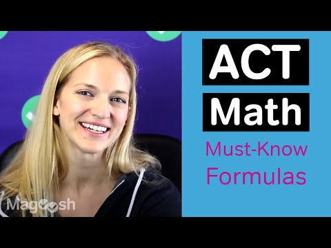6 ACT Math Formulas You MUST KNOW