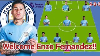 Manchester City Summer Transfer News Confirm/ Rumours With Enzo Fernandez Under Enzo Marasca season 