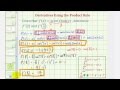 Trigonometric Derivatives and Values