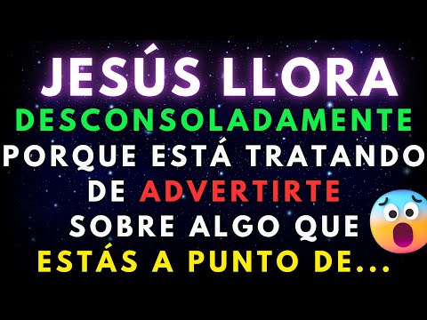 ¡HIJO, SERÁ TU FIN SI NO TOMAS ESTO EN SERIO! ¡ES URGENTE! MENSAJE DE DIOS ✝ DIOS DICE HOY....