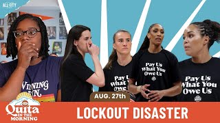 🚨👀WNBA on the Brink: CBA Deadline Chaos Explained  | Quita in the Morning