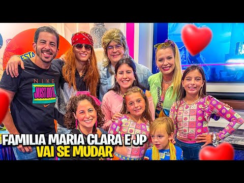 FAMÍLIA MARIA CLARA e JP VÃO SE MUDAR  *Festa de despedida!