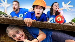We became the Fantastic Four in EXTREME Hide & Seek!