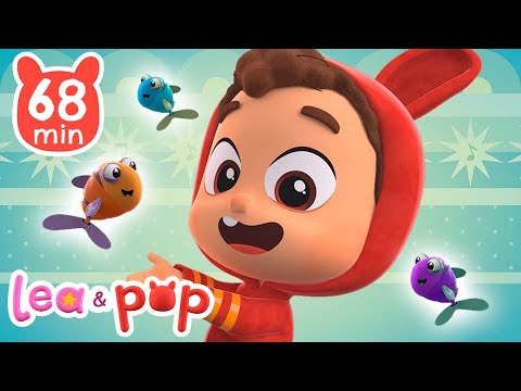 Atrapé un pez vivo de un brinco 🐠 y más música para bebés - Canciones infantiles de Lea y Pop