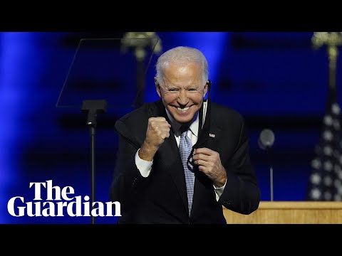 Joe Biden's victory speech in full: 'We must restore the soul of America' - YouTube