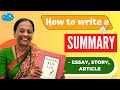 Effective Summarization Techniques