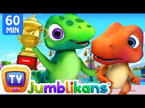 The Cheer Up Feelings Song with Baby Taku and Jumblikans Dinosaurs + More ChuChuTV Toddler Videos