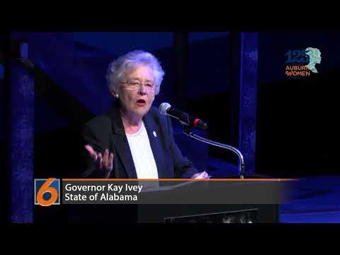 Governor Kay Ivey Speaks at Auburn