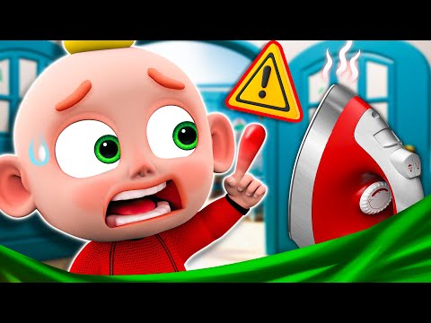 Boo Boo Ouch Ouch! 😭 | Be Careful, Its HOT?! 🔥 | NEW ✨ Best Nursery Rhymes For Kids