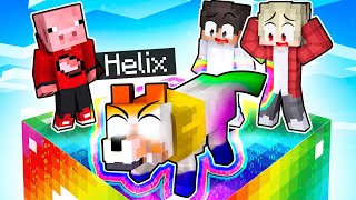 Předstírám, že jsem PES na 1 OP CHUNKU v Minecraftu!