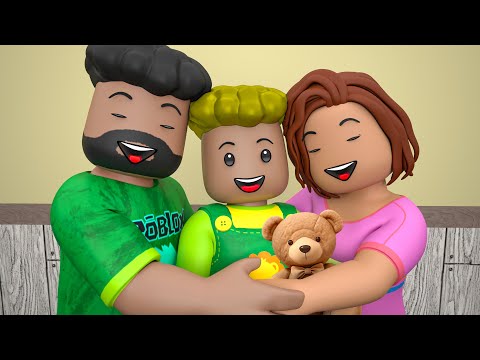 ROBLOX Brookhaven 🏡RP: Poor Blonde Baby Adopted By A Good Family | Roblox Song