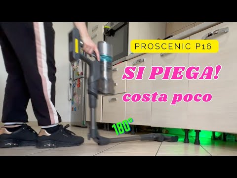 Proscenic P16 - aspira e si piega a 180°! Vlog recensione