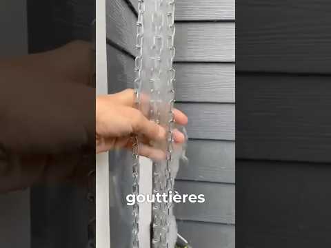 Pourquoi des chaînes au lieu de gouttières au Japon ? 🤔
