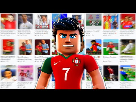 Cristiano Ronaldo Plays Roblox For The First Time...