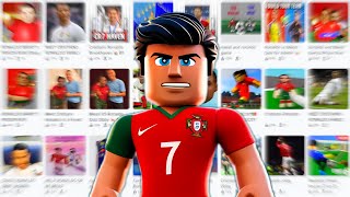 Cristiano Ronaldo Plays Roblox For The First Time...