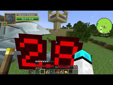 Sezon 13 Minecraft Modlu Survival Bölüm 9 (v1.20.1) - Oğuz'un Dalgası