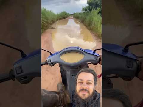 Vc cairia ou passaria de boas tbm? #moto #trilha #motovlog