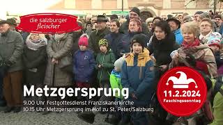 Metzgersprung Ankünder 2024