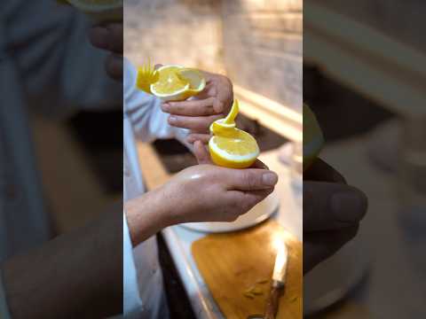 Harika bir sunum taktiği 💫 Yarım limon ile neler yapılabilir 🍋