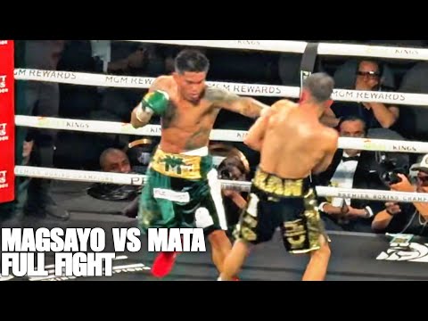 MARK MAGSAYO VS JORGE MATA | FULL FIGHT | PACQUIAO VS BARRIOS UNDERCARD
