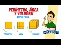 Comprendiendo el Perímetro, Área y Volumen