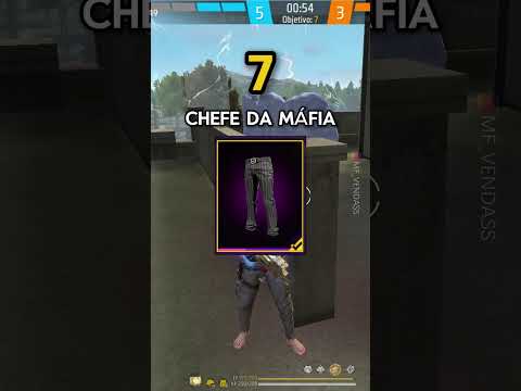 AS 17 MELHORES CALÇAS DO FREE FIRE #dicasdefreefireparainiciantes #freefire