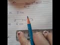 Line Segments and Measurement Concepts