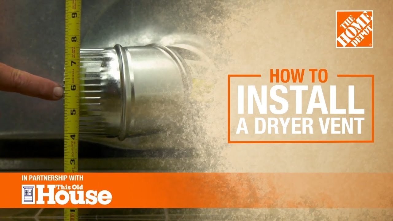 How to Install a Dryer Vent