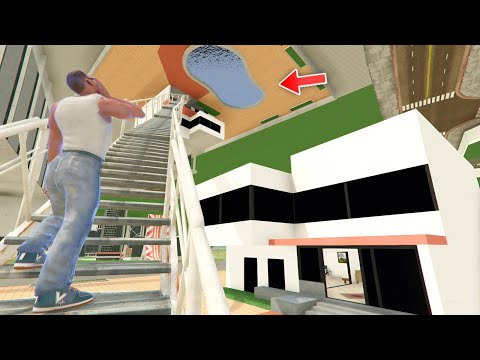 Franklin Found Secret Stairway to PARALLEL UNIVERSE in INDIAN BIKE DRIVING 3D
