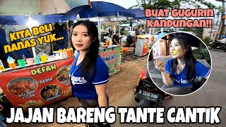 TANTE CANTIK BELI NANAS, UNTUK GUGURIN KANDUNGAN??