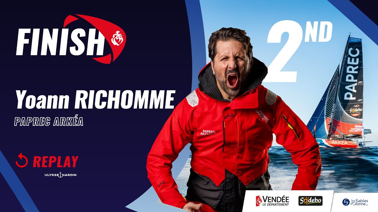 Yoann Richomme, 2° nella Vendée Globe 2024