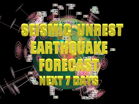 6/09/2025 -- Seismic Activity on the rise -- New Earthquake Forecast for the next 7 days