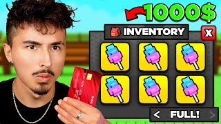 $10 vs $100 vs $1000 Roblox Grow a Garden Account!