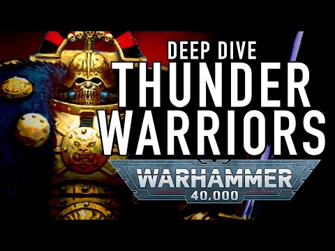 Thunder Warrior Deep Dive in Warhammer 40K #wh40klore