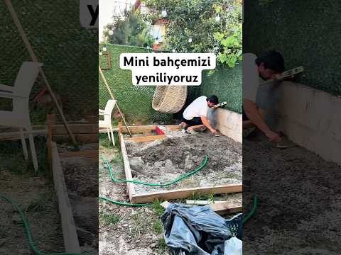 Mini bahçemizi yeniliyoruz           #shorts #viralvideo #trending #funny #keşfet