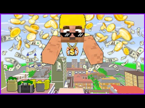 KASLI EFEKAN ZENGİN OLDU TÜM ŞEHRİ SATIN ALDI FİLMİ! 🤑 - Minecraft ZENGİN FAKİR HAYATI