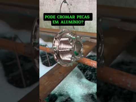 Níquel / Cromo #aluminio #metalização #chrome #plating #motos #restauração