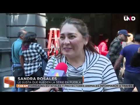 Rodaje estelar en Puebla