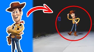 Personajes de TOY STORY Captados en CÁMARA en la Vida Real
