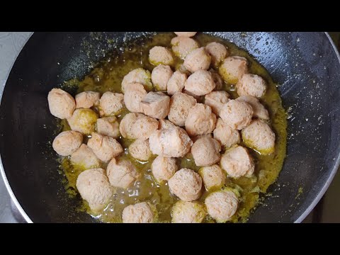 soyabean ki masala sabzi | soyabean sabzi| soyachuncks sabzi| how to make soyabean sabzi|