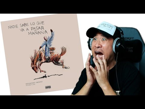 Coreano Loco reacciona al รกlbum de Bad Bunny | nadie sabe lo que va a pasar maรฑana
