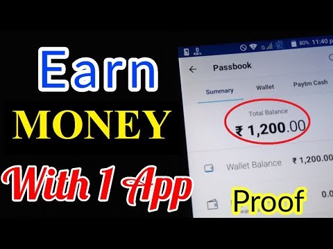 EARN money WITH PROOF FROM ONE APP | LATEST TRICKS