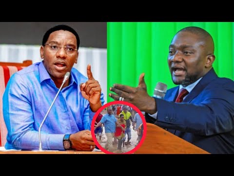 MCHENGERWA AMUONYA MAKONDA KUWATUMBUKIZA VIONGOZI WA SERIKALI KWENYE MADIMBWI BARABARANI