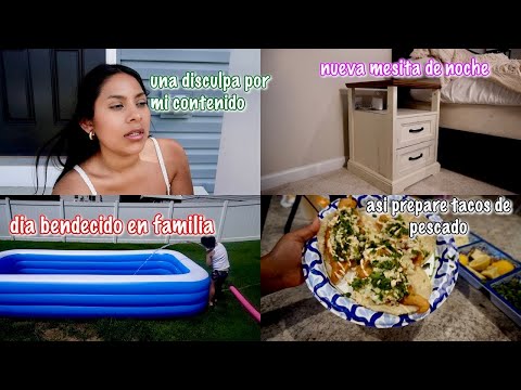 Una Disculpa Por Mi Contenido Tenemos Mesita Nueva Compramos Una Alberca Inflable