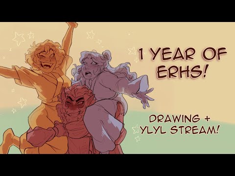 If I Laugh, I draw your OC! Celebrating 1 Year of ERHS!