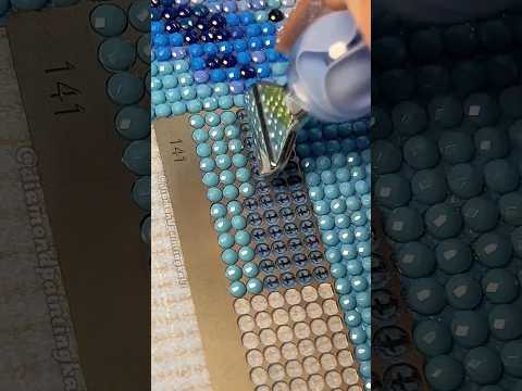 ✨Ultimate ASMR💎Diamond Painting🤩 #asmr #diamondpainting #satisfying #diy #shorts #giftideas #relax